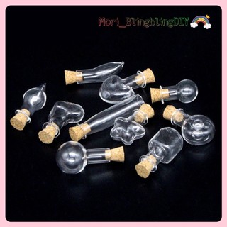 Lọ thuỷ tinh mini rỗng có nút bần dùng để trang trí