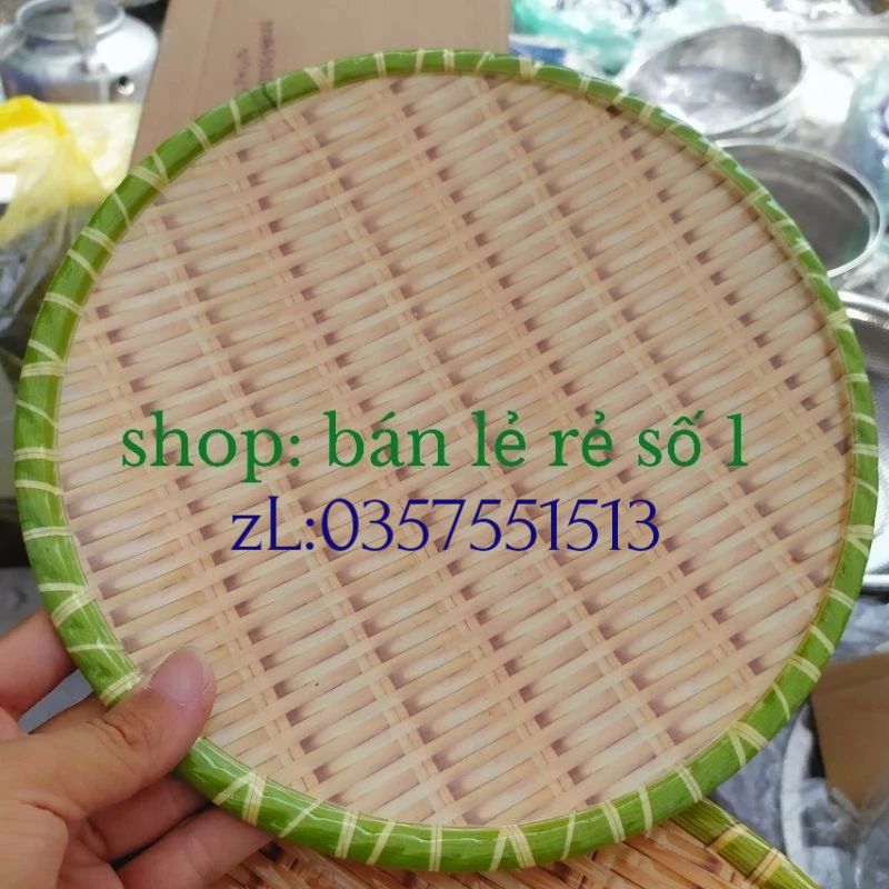 Đĩa, mẹt nhựa giả mây, loại nhựa phíp cao cấp