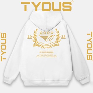 Áo Hoodie T1 4 Sao Nâng Cúp Vô Địch CKTG 2023
