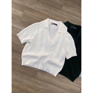 Áo Dệt Kim Polo