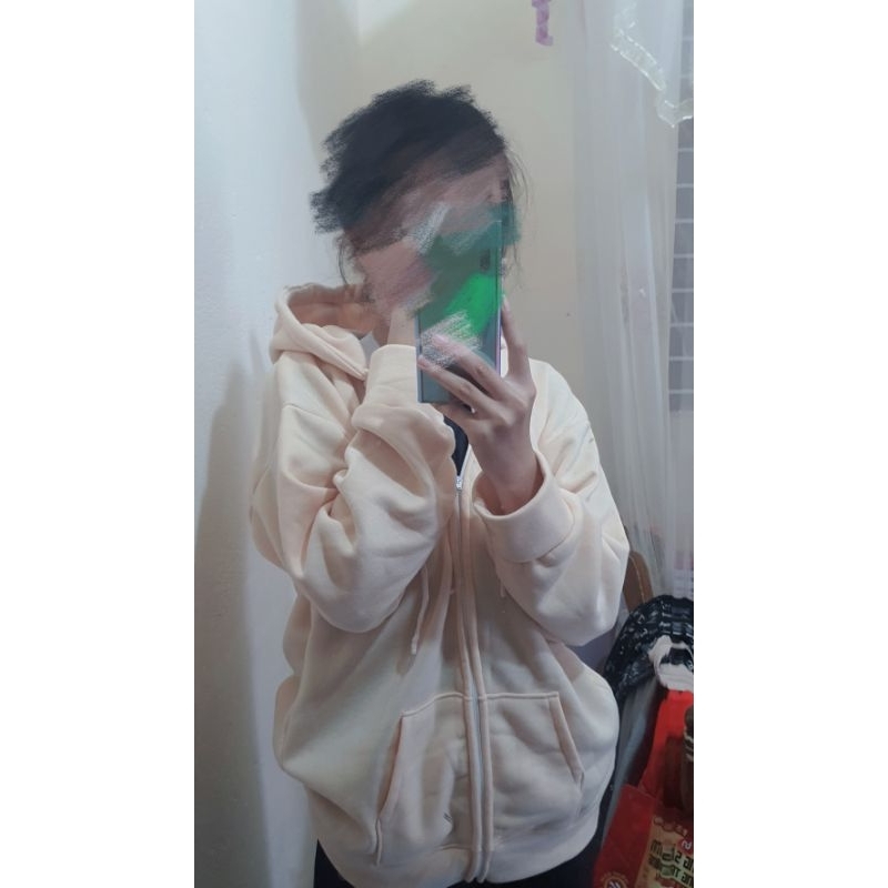 áo khoác hoodie màu be 💛