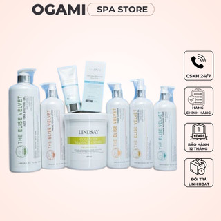 Bộ chăm sóc da mặt lindsay chính hãng, bộ chăm sóc da mặt cơ bản spa - thẩm mỹ viện