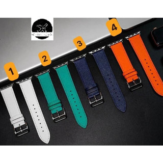 Dây Da Sần HM Cao Cấp Dành Cho Đồng Hồ Thông Minh Series 7 6 5 4 3 2 1