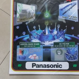 tem dán máy giặt panasonic