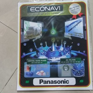 tem dán máy giặt panasonic