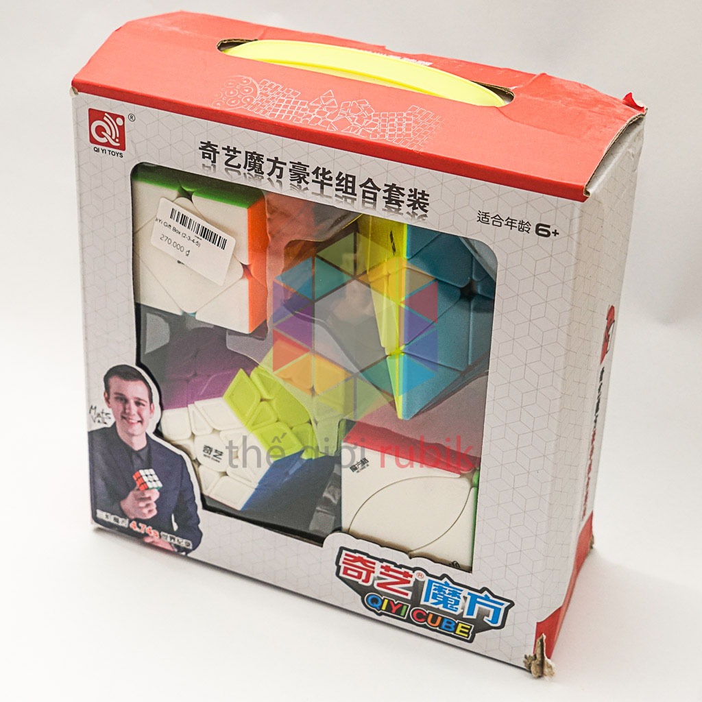 QiYi Irregular Cube Set (Combo 4 rubik biến thể QiYi - Stickerless)
