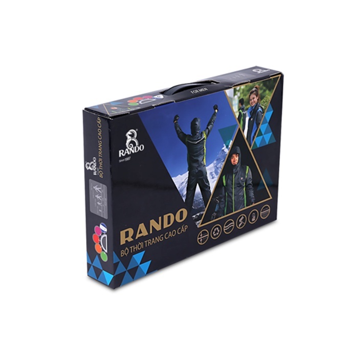 [HÀNG CHÍNH HÃNG] BỘ ÁO MƯA THỜI TRANG CAO CẤP RANDO