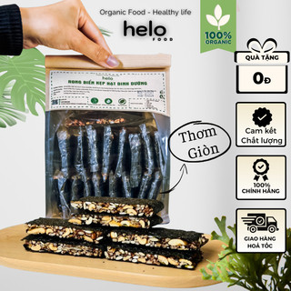 Rong Biển Kẹp Hạt Dinh Dưỡng 100G Helo Food /Gạo Lứt Rong Biển Mix Hạt Giảm Cân, Ăn Vặt Healthy