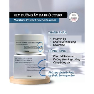 Kem dưỡng da khô COSRX MOISTURE POWER ENRICHED CREAM