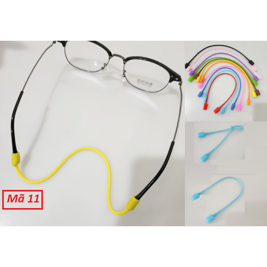 [ Tổng hợp ] Dây đeo kính chống trượt chất liệu silicon an toàn, tiện dụng