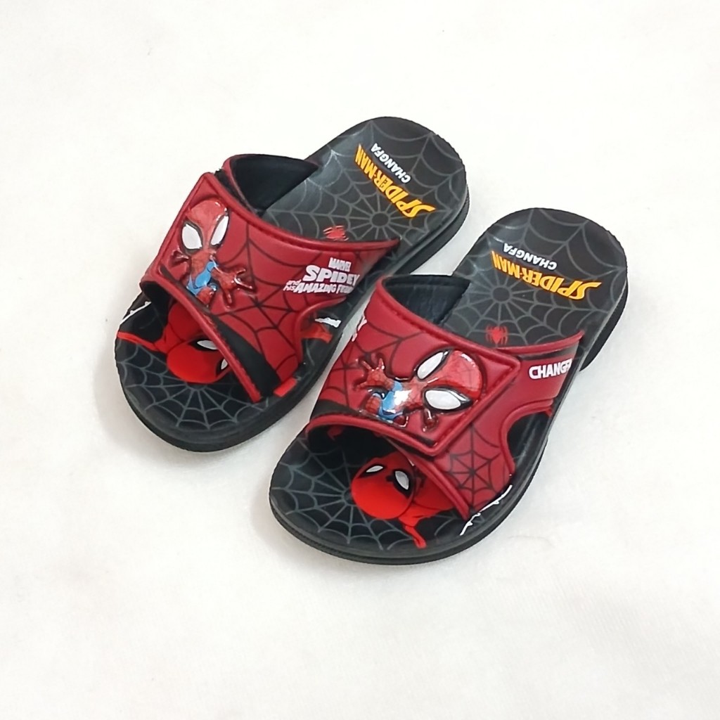 DÉP ĐI TRONG NHÀ PU SIÊU NHÂN NHỆN BÉ TRAI.