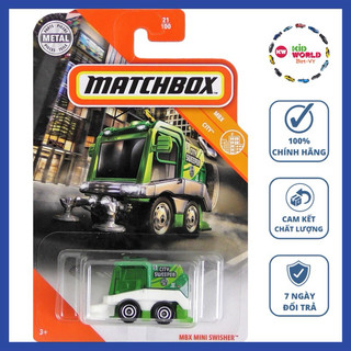 Xe mô hình Matchbox tải MBX Mini Swisher GKK83. Tỷ lệ 1:64.