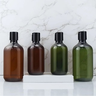 Chai nhựa pet rỗng nắp nhấn 300ml đến 500ml