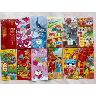 (COMBO 10 CÁI )Bao Lì Xì Tết 2024