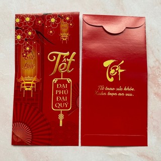 (COMBO 10 CÁI )Bao Lì Xì Tết 2024