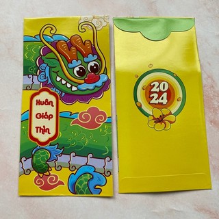 (COMBO 10 CÁI )Bao Lì Xì Tết 2024
