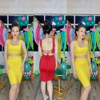 Đầm body hở lưng không bao giờ lỗi mốt 😘