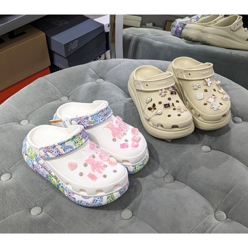[ CHÍNH HÃNG ] Giày sục Crocs Clog Crush Classic "Đế Cao"