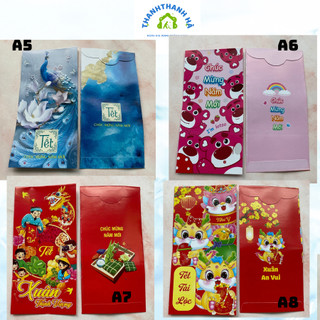 (COMBO 10 CÁI )Bao Lì Xì Tết 2024