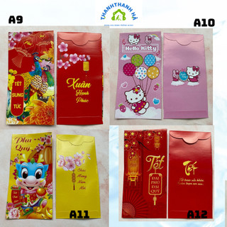 (COMBO 10 CÁI )Bao Lì Xì Tết 2024