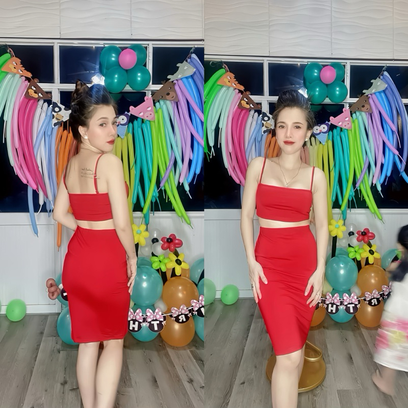 Đầm body ôm khít dáng siêu đẹp 😻