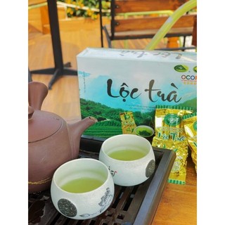  Lộc Trà Thái Nguyên Cao Cấp Combo 5 hộp   Hộp 200gr gồm 20 gói nhỏ hút chân không  