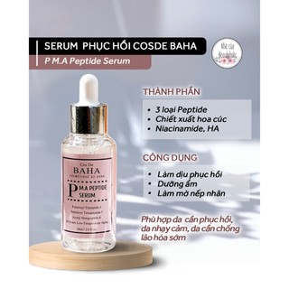 🔺 🔺 serum phục hồi chống nhăn cosde baha p m.a peptide