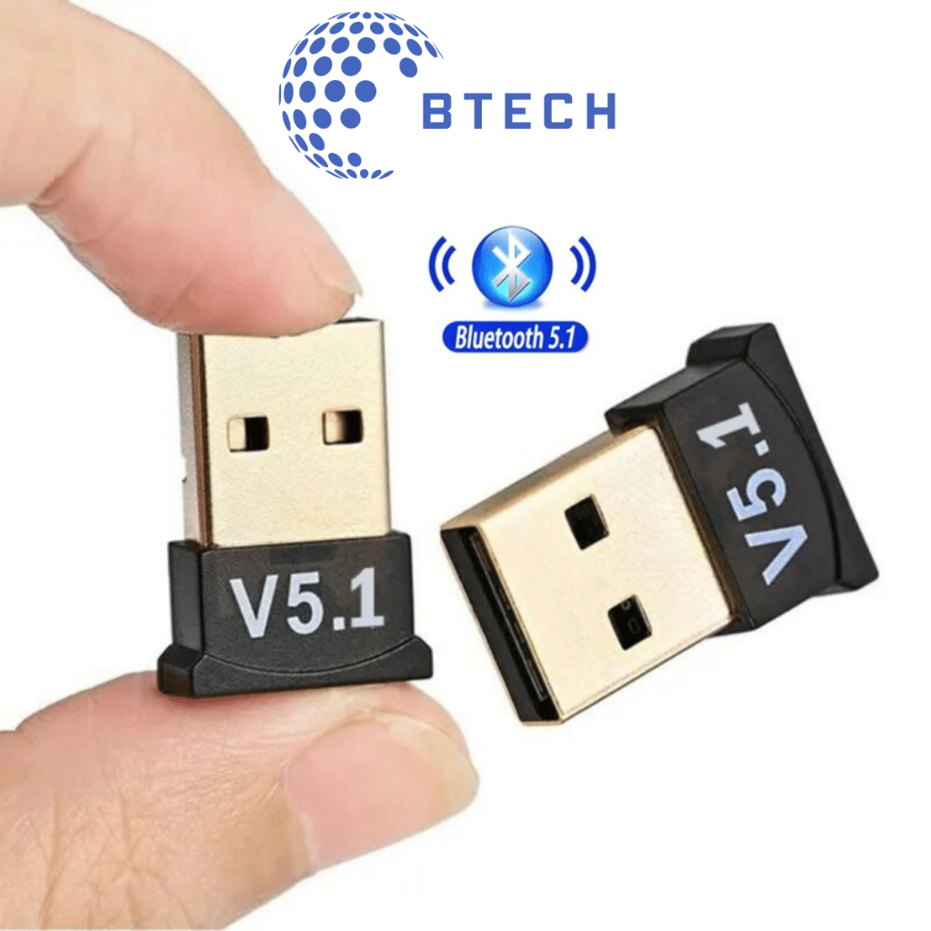 USB Bluetooth 5.0 thu phát bluetooth tốc độ cao cho PC và Laptop - BTECH COMPUTER