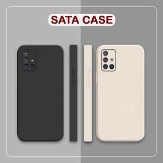 Ốp lưng Samsung Galaxy A31 / A51 / A71 cạnh vuông tpu bảo vệ camera, chống bám vân tay