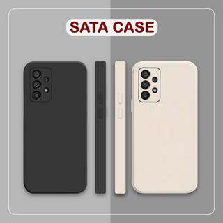 Ốp lưng Samsung Galaxy A13 / A23 / A33 5G / A53 5G / A73 5G cạnh vuông tpu bảo vệ camera, chống bám vân tay
