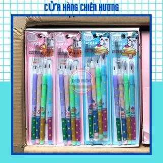 Set 4 cây bút chì khúc nhiều màu