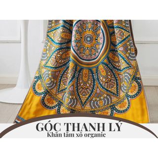 🔴TH Khăn tắm Xô Chất cotton sợi tre Organic Nature100% (Size:140*75cm)