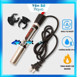 Sưởi bể cá phụ kiện cá cảnh máy sưởi bể cá atman ch 100w 200w 300w giúp ổn định nhiệt độ bể cá yên sở aqua