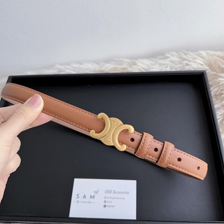 Thắt lưng nữ Celin bản nhỏ 1.8cm, thắt lưng nữ hàng hiệu cao cấp