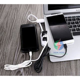 Thiết bị chia cổng USB 3 cổng có đèn led