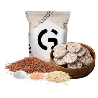 Bánh gạo lứt ăn kiêng gufoods 10g - vị cỏ ngọt