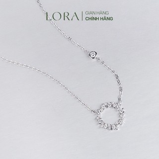 Dây Chuyền Bạc Trơn S925 Lora Laurel Necklace Thời Trang