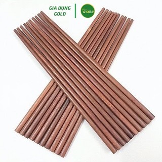Bộ 10 Đôi Đũa Gỗ Cao Cấp Siêu Bền