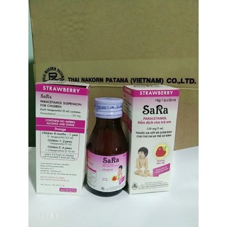Siro SARA Chai 60ml.