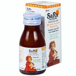 Siro SARA Chai 60ml.