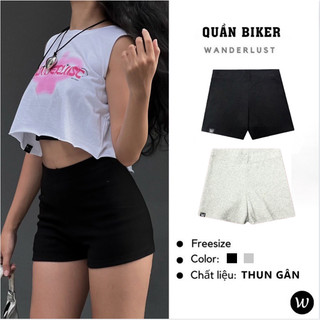 Quần Biker Form Lửng Wanderlust