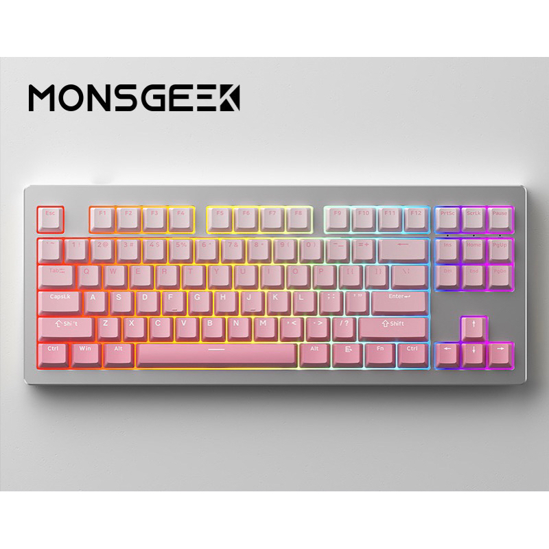 Bàn Phím Cơ Không Dây Monsgeek M3W | Nhôm CNC | 3 Mode | Mạch Xuôi | Hotswap | Led RGB