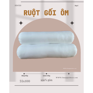 Ruột gối ôm ép hơi dài 35x100cm cao cấp giá rẻ nhất shopee