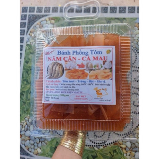 500g bánh phồng tôm năm căn - cà mau