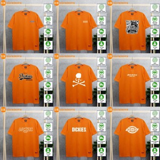 Tshirt Dickies - áo thun dickies màu cam