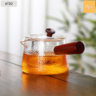 Ấm trà thuỷ tinh chịu nhiệt 500ml - at20