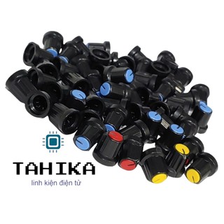 Núm volume chỉnh ampli nhựa - linh kiện điện tử TAHIKA