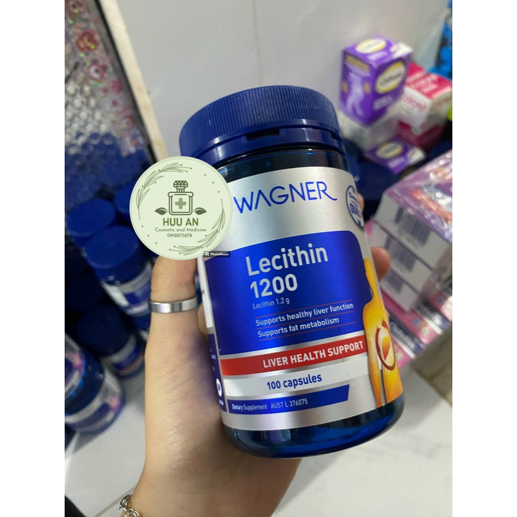 Lecithin 1200 By Wagner - Hàng Úc - 100 viên