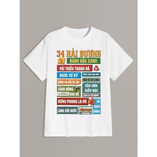 Áo thun unisex 63 tỉnh thành 34 hải dương