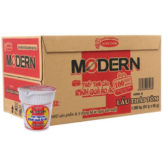 Mỳ ly modern lẩu thái tôm chưa cay